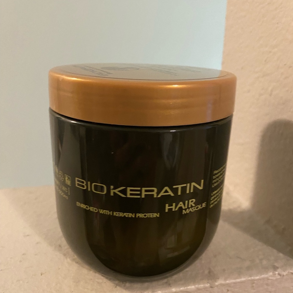 BIO KERATIN Hair Mask - 16.9oz. NWT. Italy. All Hair Types.